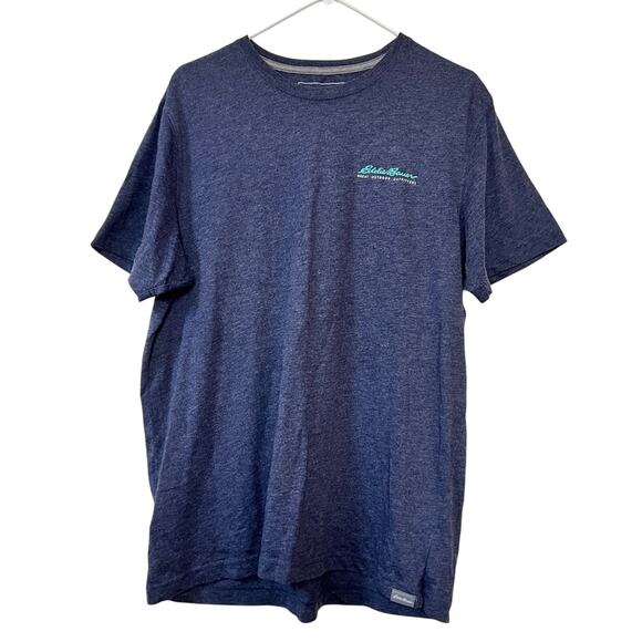Eddie Bauer Men’s Short Sleeve Crew Neck Graphic Legend Wash Sz L - Picture 1 of 8